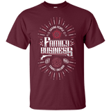 T-Shirts Maroon / Small Family Business T-Shirt