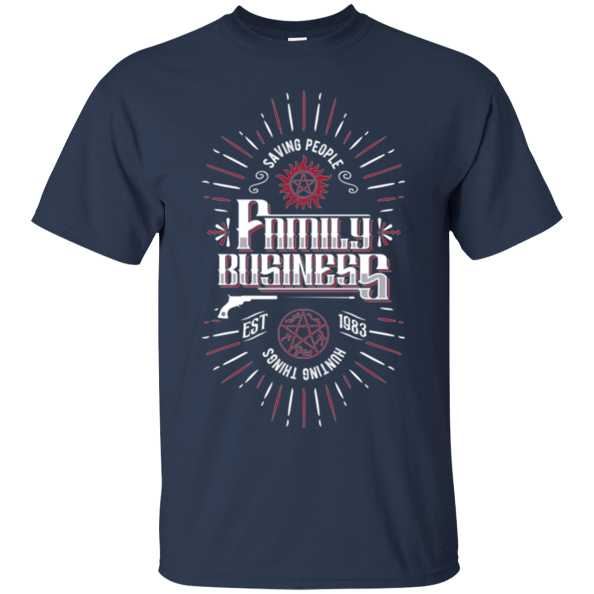 T-Shirts Navy / Small Family Business T-Shirt