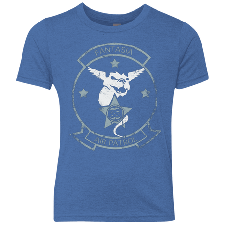 T-Shirts Vintage Royal / YXS Fantasia Air Patrol Youth Triblend T-Shirt