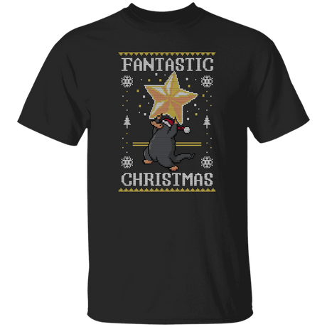 T-Shirts Black / S Fantastic Christmas T-Shirt