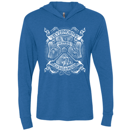 T-Shirts Vintage Royal / X-Small Fantastic Crest Triblend Long Sleeve Hoodie Tee