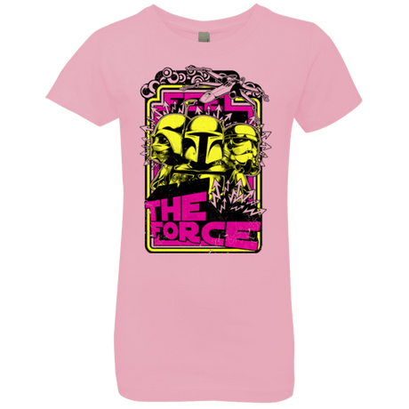 T-Shirts Light Pink / YXS Feel The Force Girls Premium T-Shirt