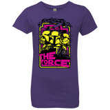 T-Shirts Purple Rush / YXS Feel The Force Girls Premium T-Shirt