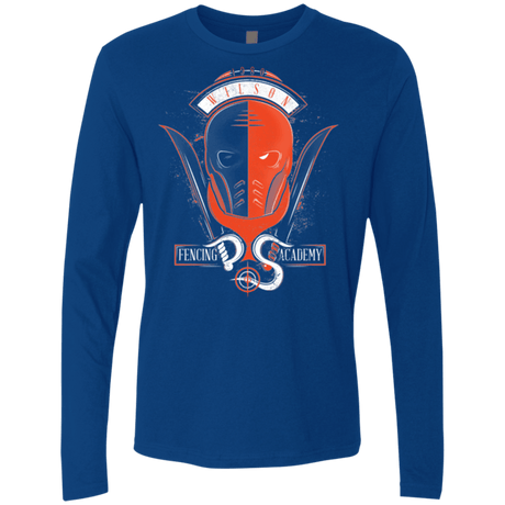 T-Shirts Royal / Small Fencing Academy Men's Premium Long Sleeve