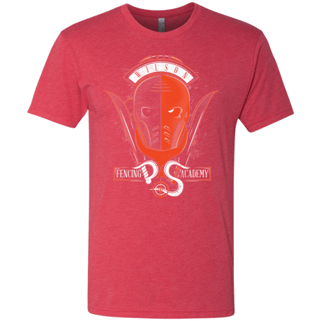 T-Shirts Vintage Red / Small Fencing Academy Men's Triblend T-Shirt