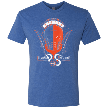 T-Shirts Vintage Royal / Small Fencing Academy Men's Triblend T-Shirt