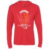 T-Shirts Vintage Red / X-Small Fencing Academy Triblend Long Sleeve Hoodie Tee