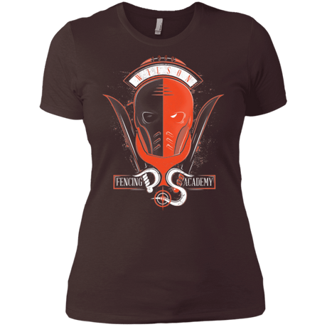 T-Shirts Dark Chocolate / X-Small Fencing Academy Women's Premium T-Shirt