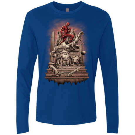 T-Shirts Royal / Small Fiat Justitia Ruat Caelum Men's Premium Long Sleeve
