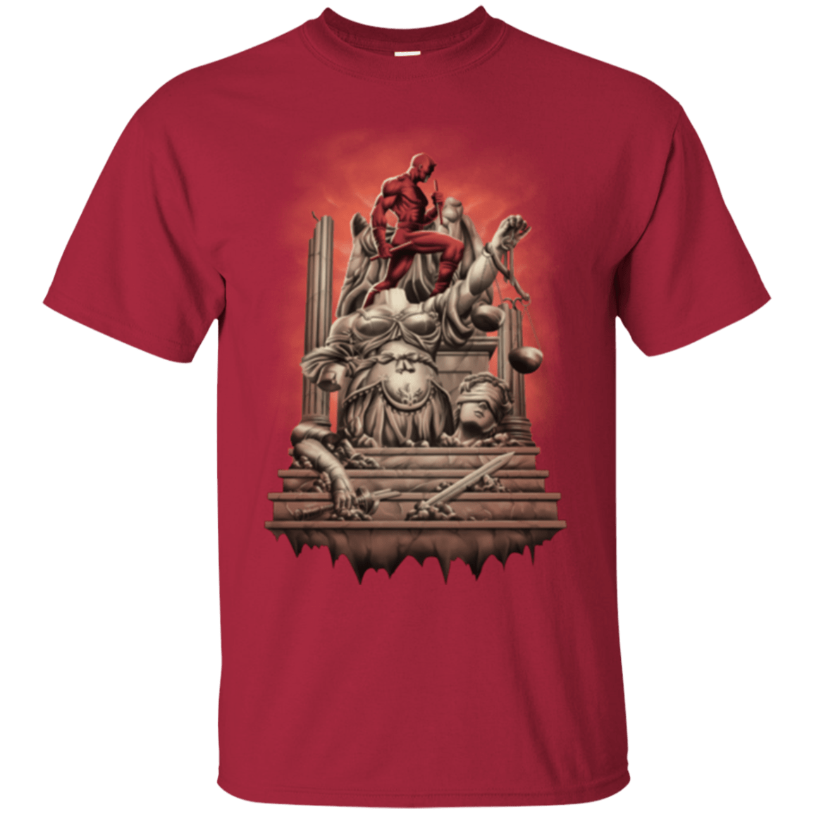 T-Shirts Cardinal / Small Fiat Justitia Ruat Caelum T-Shirt