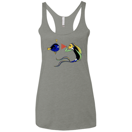 T-Shirts Venetian Grey / X-Small FIB Women's Triblend Racerback Tank