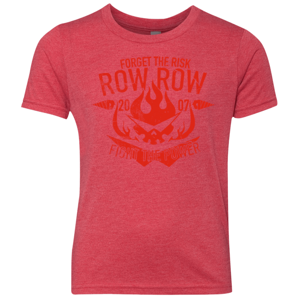 T-Shirts Vintage Red / YXS Fight the power Youth Triblend T-Shirt