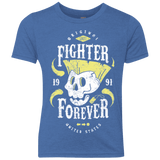 T-Shirts Vintage Royal / YXS Fighter Forever Guile Youth Triblend T-Shirt