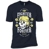 T-Shirts Midnight Navy / YXS Fighter Forever Ken Boys Premium T-Shirt