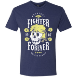 T-Shirts Vintage Navy / Small Fighter Forever Ken Men's Triblend T-Shirt