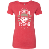 T-Shirts Vintage Red / Small Fighter Forever Ryu Women's Triblend T-Shirt