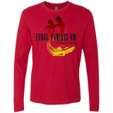 T-Shirts Red / Small Final Furious 8 Men's Premium Long Sleeve