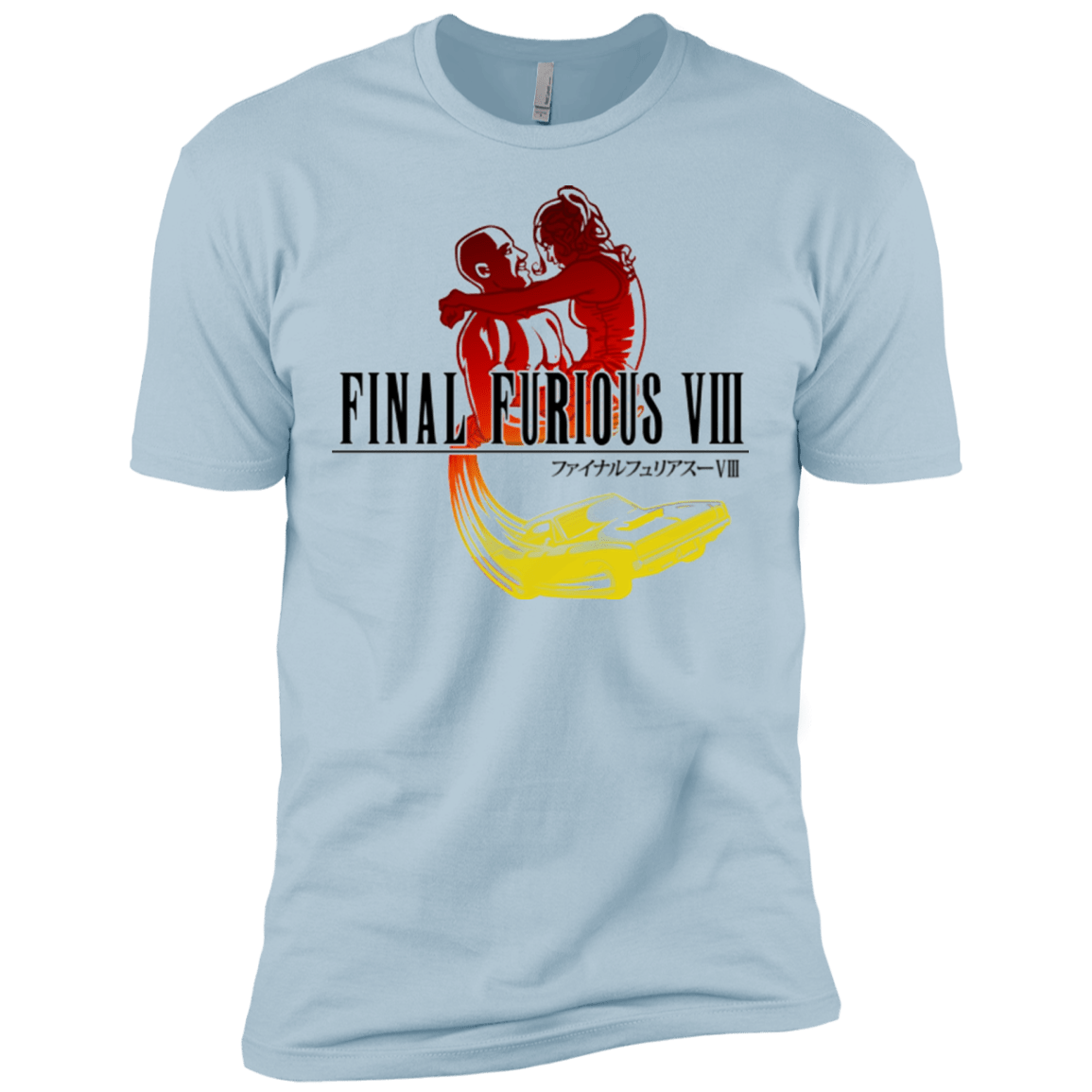 T-Shirts Light Blue / X-Small Final Furious 8 Men's Premium T-Shirt
