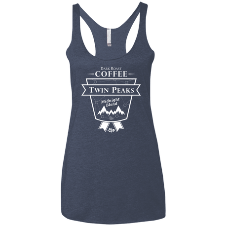 T-Shirts Vintage Navy / X-Small Finest Black Women's Triblend Racerback Tank