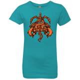 T-Shirts Tahiti Blue / YXS FIRE AND BLOOD Girls Premium T-Shirt