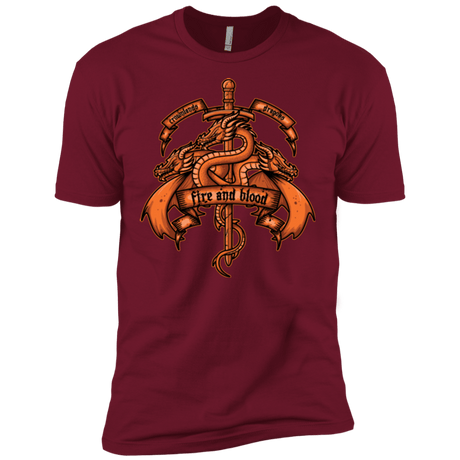 T-Shirts Cardinal / X-Small FIRE AND BLOOD Men's Premium T-Shirt