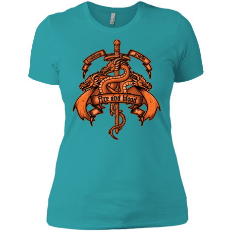 T-Shirts Tahiti Blue / X-Small FIRE AND BLOOD Women's Premium T-Shirt