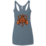 T-Shirts Indigo / X-Small FIRE AND BLOOD Women's Triblend Racerback Tank