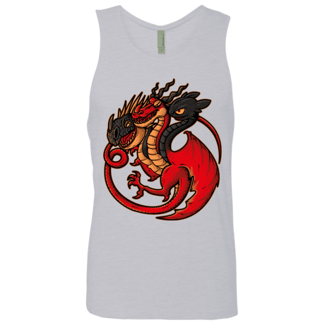 T-Shirts Heather Grey / Small FIRE BLOOD AND TRAINING Men's Premium Tank Top