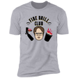 T-Shirts Heather Grey / S Fire Drill Club Men's Premium T-Shirt