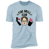 T-Shirts Light Blue / S Fire Drill Club Men's Premium T-Shirt