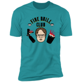 T-Shirts Tahiti Blue / S Fire Drill Club Men's Premium T-Shirt