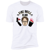 T-Shirts White / S Fire Drill Club Men's Premium T-Shirt