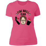 T-Shirts Hot Pink / S Fire Drill Club Women's Premium T-Shirt
