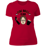 T-Shirts Red / S Fire Drill Club Women's Premium T-Shirt