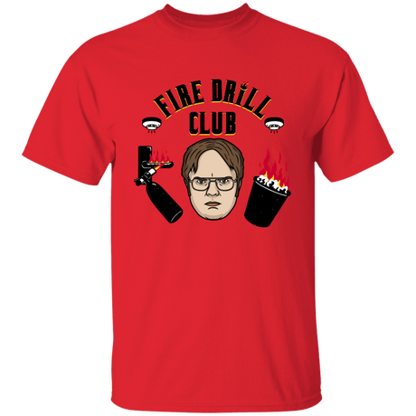 T-Shirts Red / YXS Fire Drill Club Youth T-Shirt