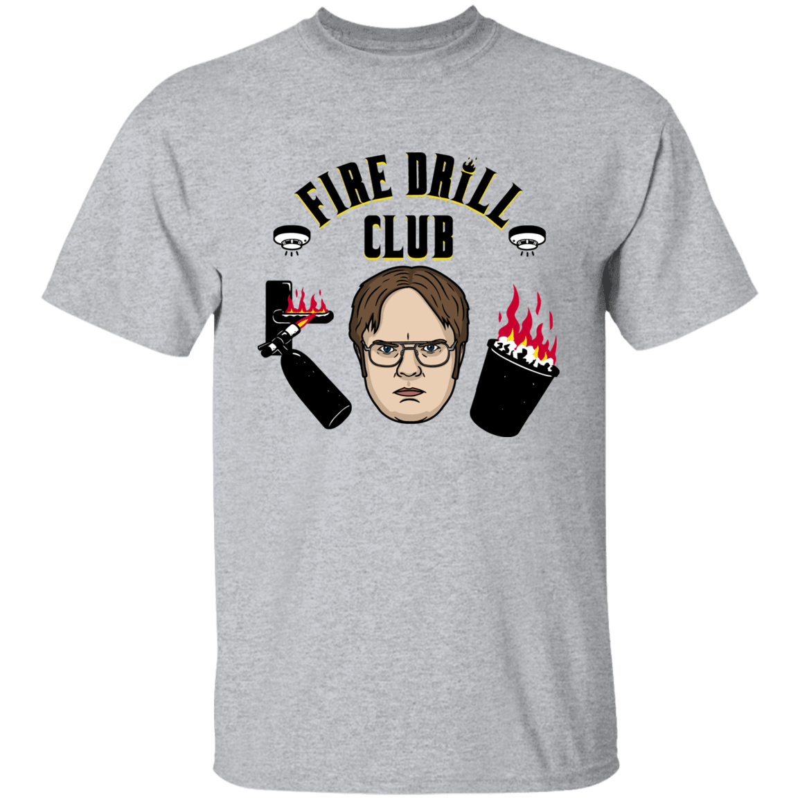 T-Shirts Sport Grey / YXS Fire Drill Club Youth T-Shirt