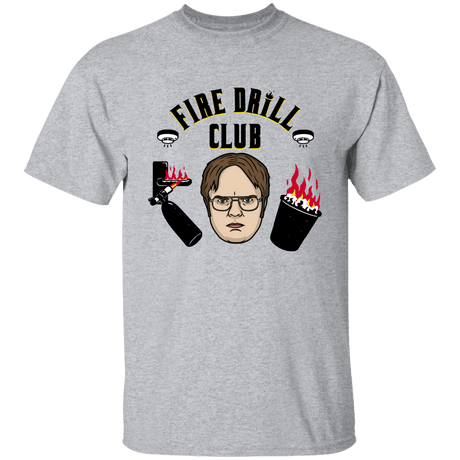 T-Shirts Sport Grey / YXS Fire Drill Club Youth T-Shirt