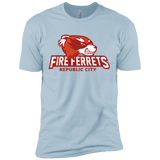 T-Shirts Light Blue / X-Small Fire Ferrets Men's Premium T-Shirt