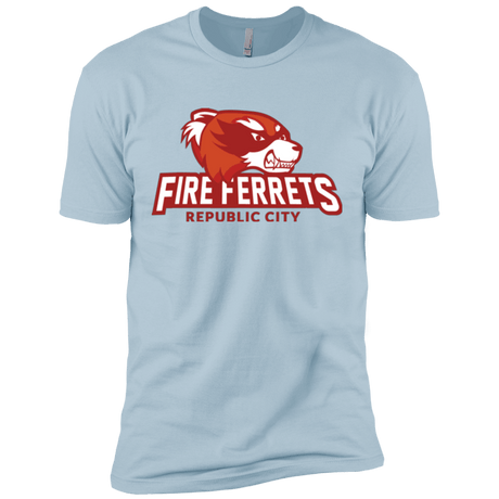 T-Shirts Light Blue / X-Small Fire Ferrets Men's Premium T-Shirt