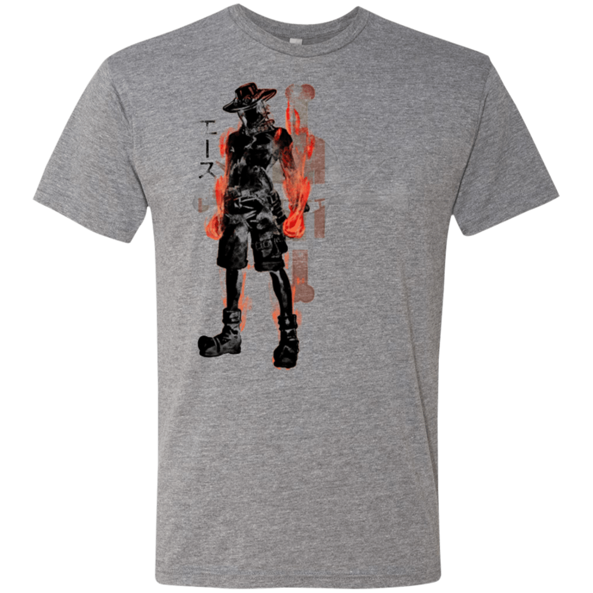 T-Shirts Premium Heather / Small Fire fist Men's Triblend T-Shirt