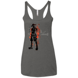 T-Shirts Premium Heather / X-Small Fire fist Women's Triblend Racerback Tank
