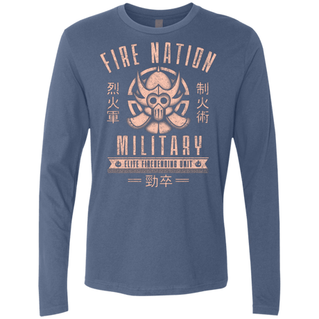T-Shirts Indigo / Small Fire is Fierce Men's Premium Long Sleeve