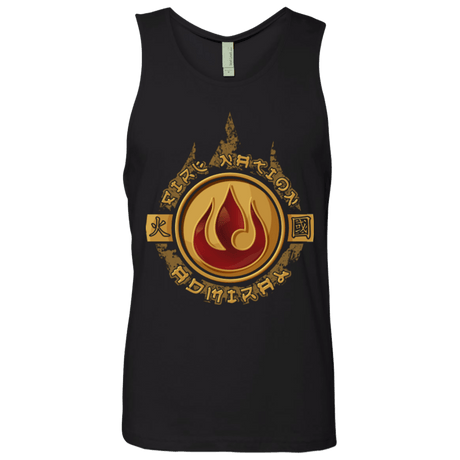 T-Shirts Black / Small Fire Nation Admiral Men's Premium Tank Top