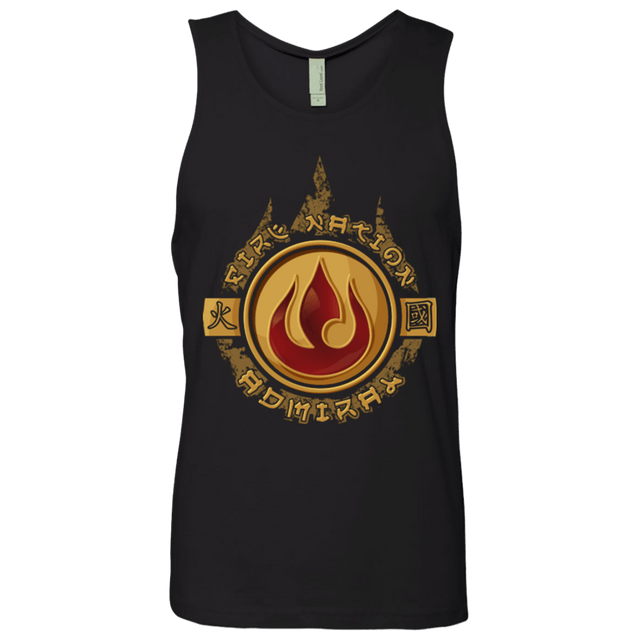 T-Shirts Black / Small Fire Nation Admiral Men's Premium Tank Top