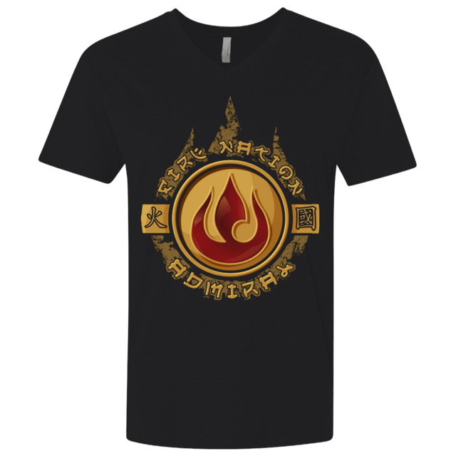 T-Shirts Black / X-Small Fire Nation Admiral Men's Premium V-Neck