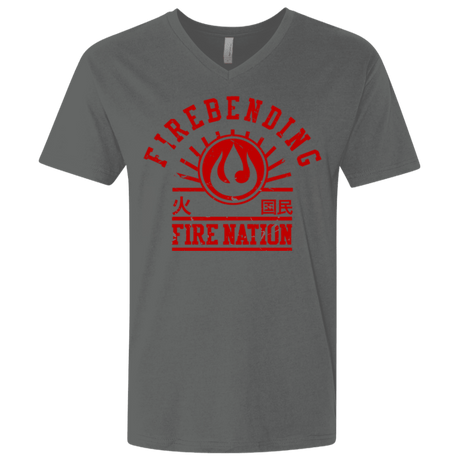 T-Shirts Heavy Metal / X-Small Fire Nation Men's Premium V-Neck