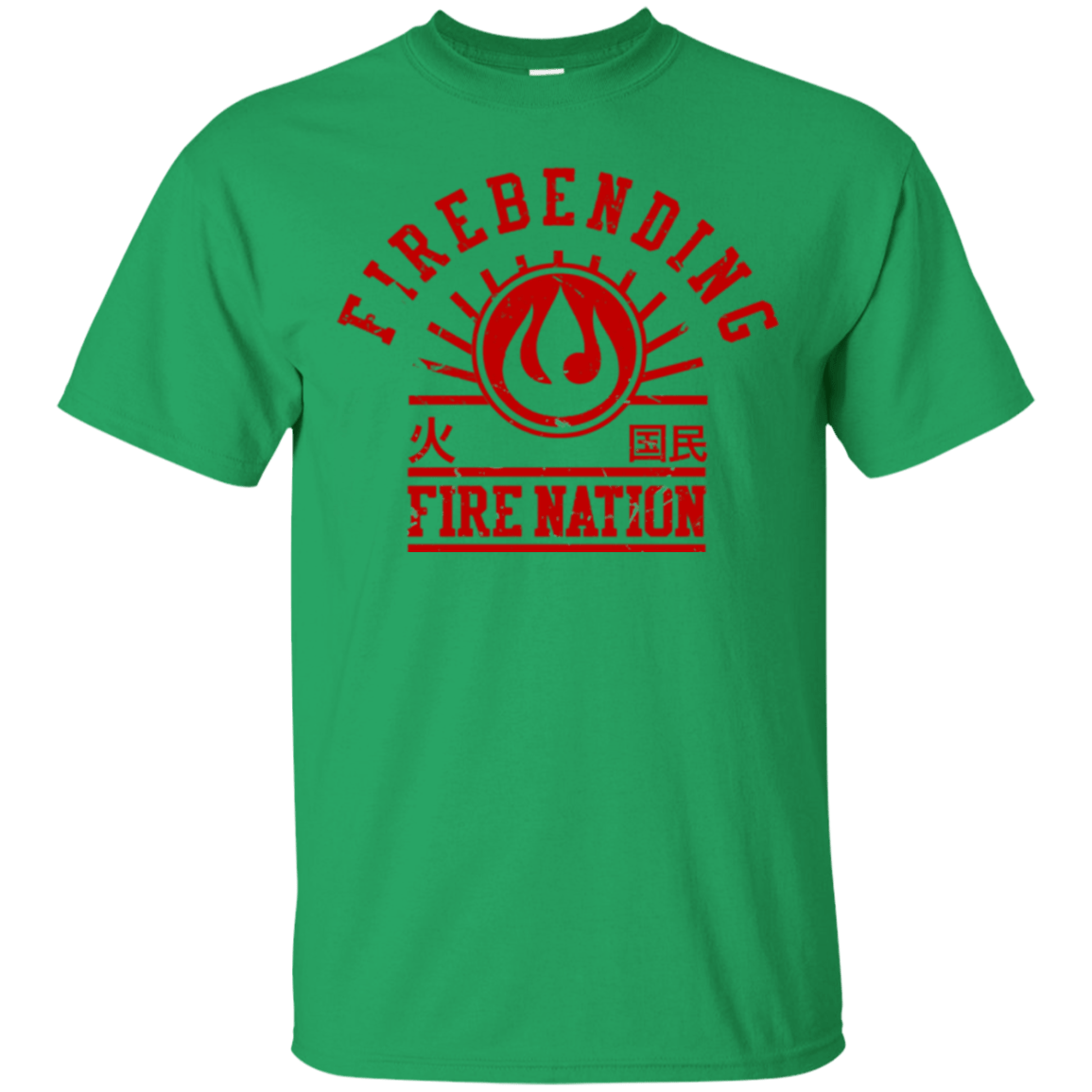 T-Shirts Irish Green / Small Fire Nation T-Shirt