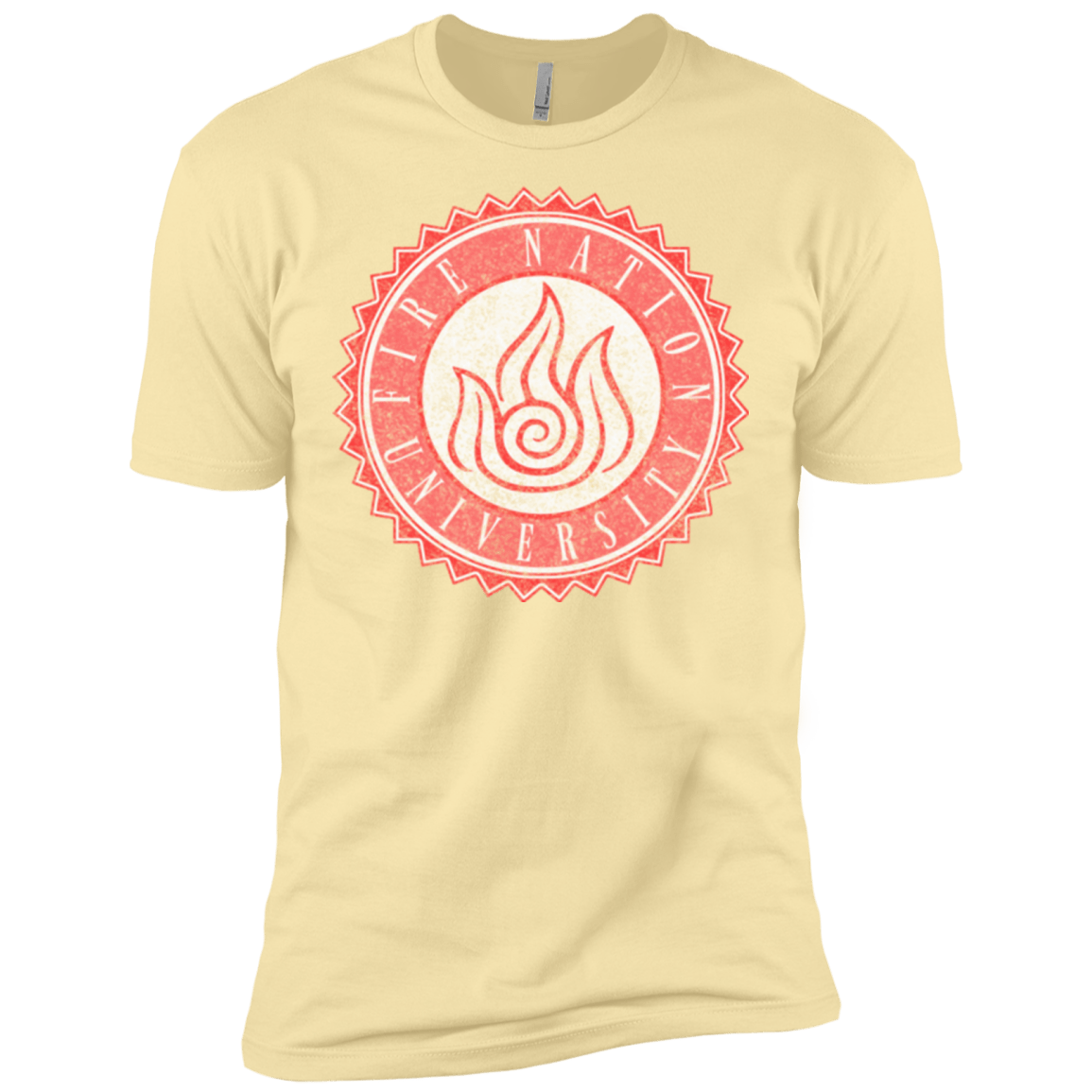 T-Shirts Banana Cream / X-Small Fire Nation Univeristy Men's Premium T-Shirt