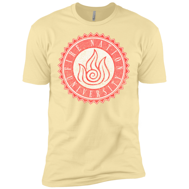 T-Shirts Banana Cream / X-Small Fire Nation Univeristy Men's Premium T-Shirt