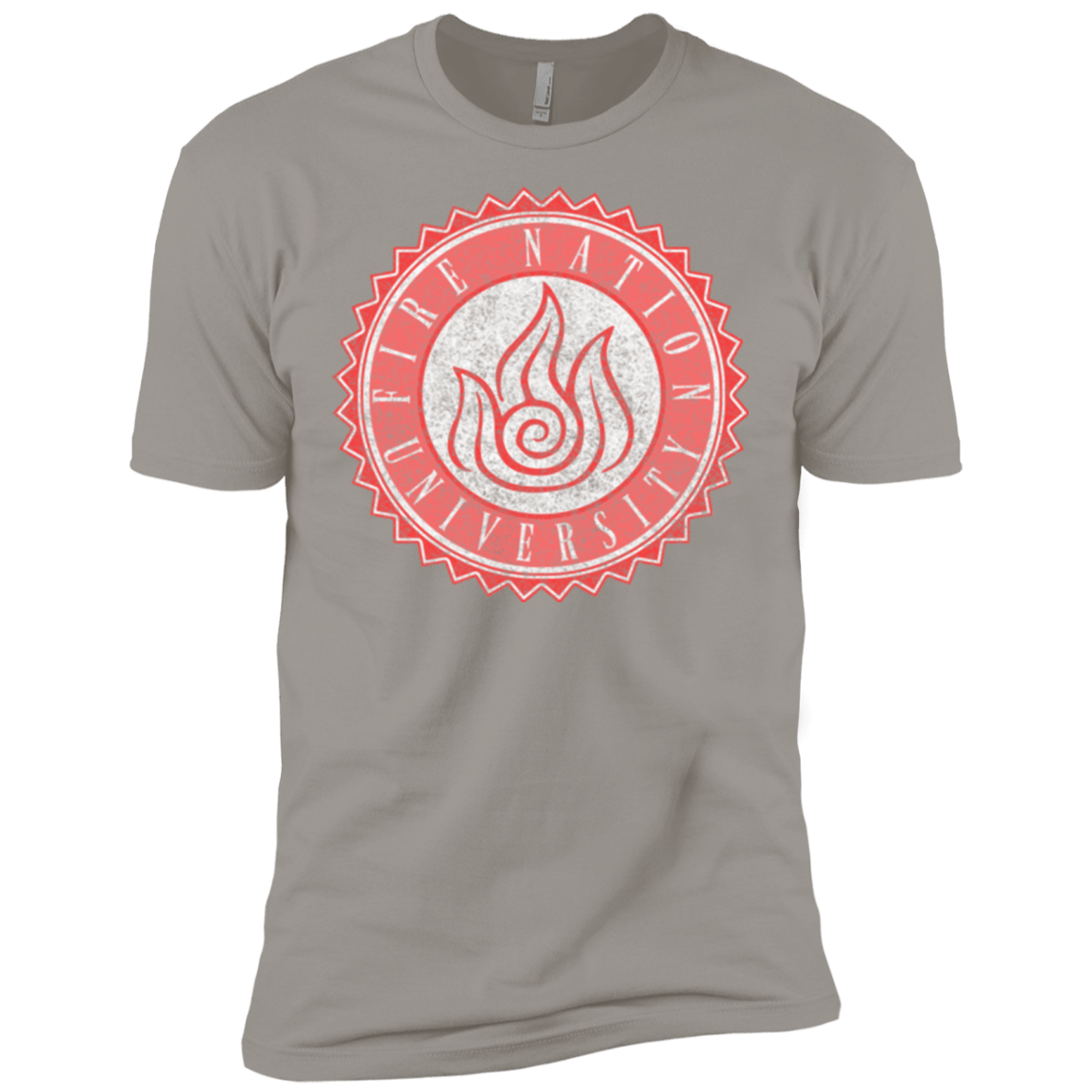T-Shirts Light Grey / X-Small Fire Nation Univeristy Men's Premium T-Shirt